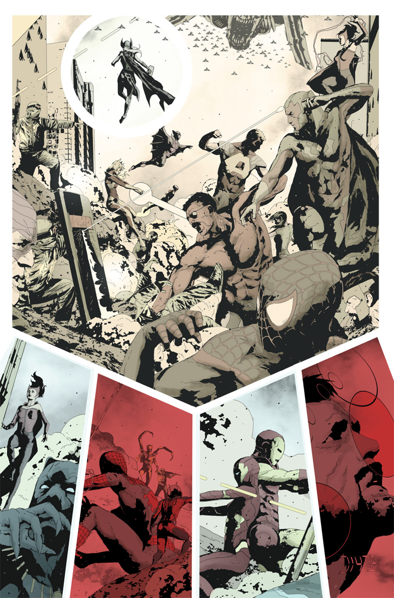 Illustration for article titled How the Hell Is Steve Rogers, the Supreme Leader of Hydra, Wielding Thor's Hammer?